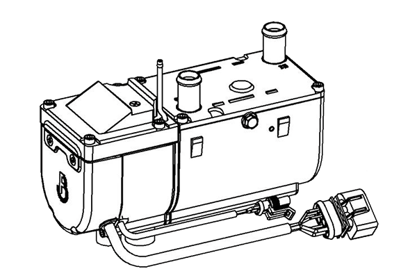 Engine coolant heater 5kw